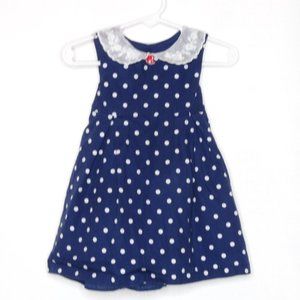 Laura Ashley London 18M Girls Polka Dot Dress